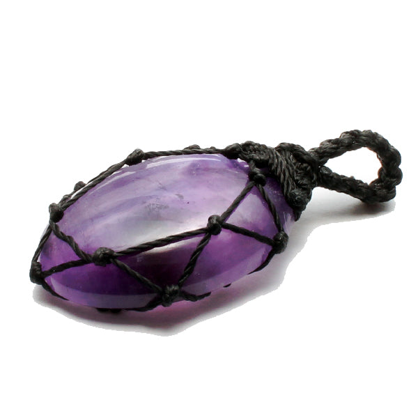 Makramee-Steine Amethyst 1