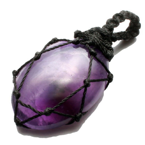 Makramee-Steine Amethyst 2